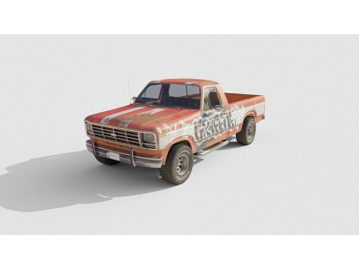Ford F-150 XL 1980-1986 3D model