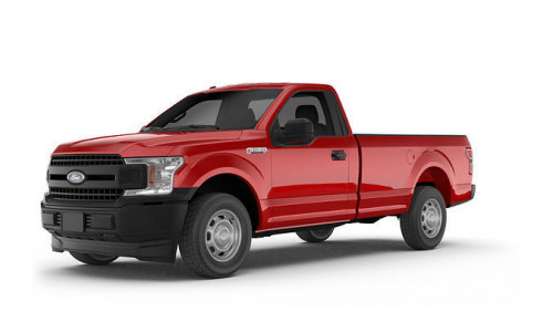 Ford F150 XL reg pickup 2020 Low-poly 3D model