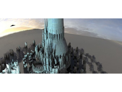 frozen queens Palace Towers  Kit bash  3D model