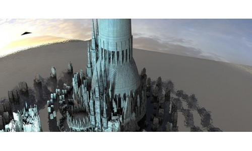 frozen queens Palace Towers  Kit bash  3D model