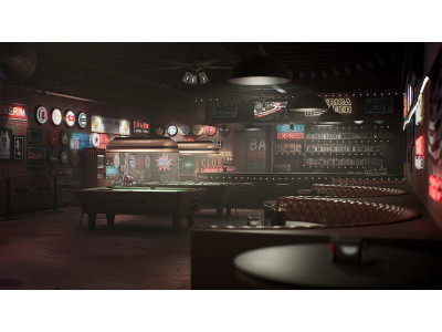 Fuel Bar Low-poly 3D model