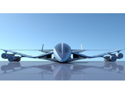 Future Airliner 3D 3D model