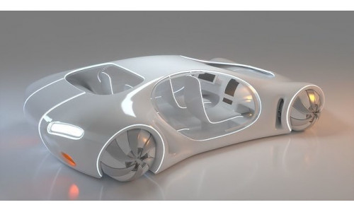 Future Car 34 3D model