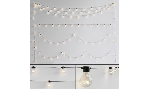 Garland and Bulb String 3D model