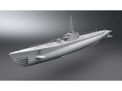 Gato class Submarine scale model 3D print model
