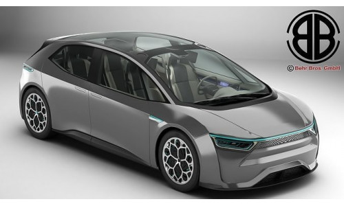 Generic Future EV 3D model
