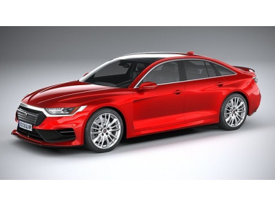 Generic Sedan 2020 v2 3D model