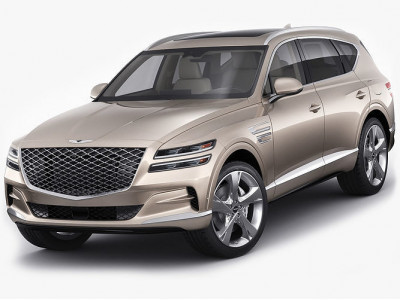 Genesis GV80 2021 3D model