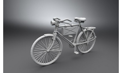 German ww2 scout bike  3D print model
