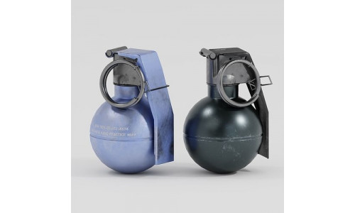 Grenade Low-poly 3D model
