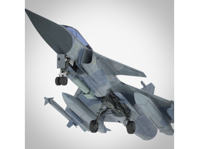 Gripen 3D model