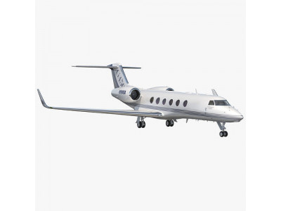 Gulfstream G450 3D model