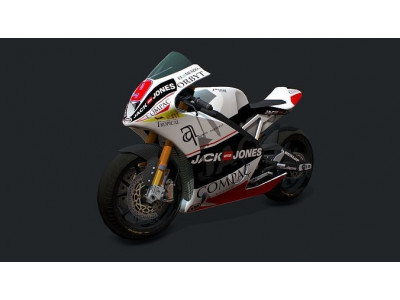 Harris Racing Bike Low-poly 3D model