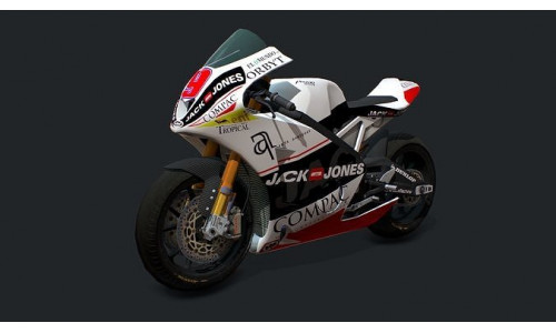 Harris Racing Bike Low-poly 3D model