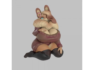 Hazel Low-poly 3D model