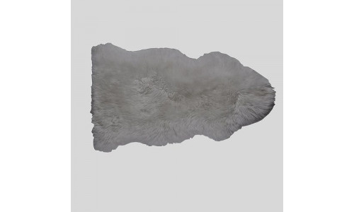 Hemtex Carpet Soft Sheepskin Fur Grey Low-poly 3D model
