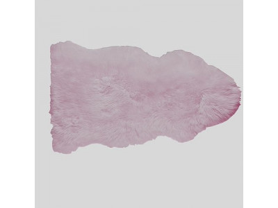 Hemtex Carpet Soft Sheepskin Fur Pink Low-poly 3D model