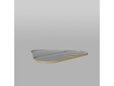 Hemtex Trio Candle Holder White Low-poly 3D model