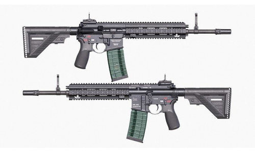 HK416A5 14 5 inch Low-poly 3D model