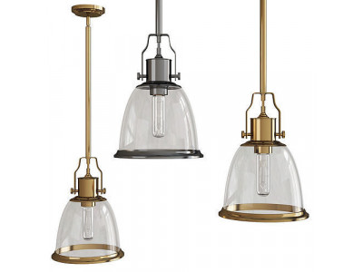 Hobson Pendant Light Low-poly 3D model