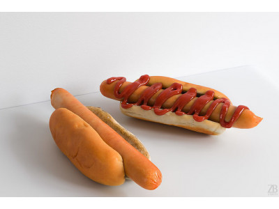Hot Dog 002 3D model