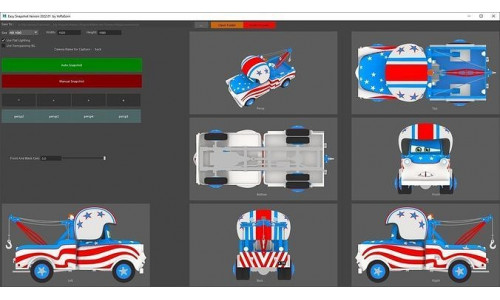 Easy Snapshot  for Autodesk Maya for  3D model