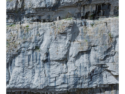 Huge Smooth Cliff Wall Scanned Drone PBR Low-poly 3D model