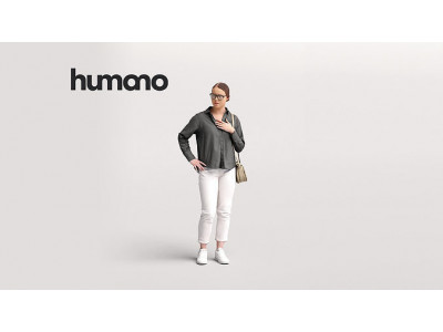 Humano Standing Woman 2202-04 3D model
