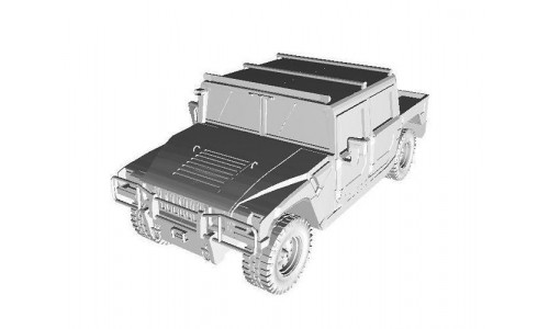 Hummer Military Vehicle 3D print model
