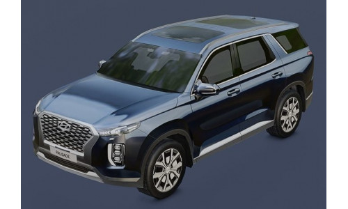 Hyundai Palisade Low-poly 3D model