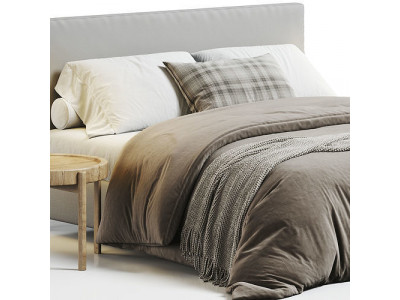 Ikea Dunvik Bed 3D model