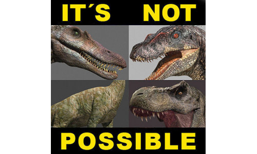 Incredible JP Dinosaur PACK - rex 3d model 3D model