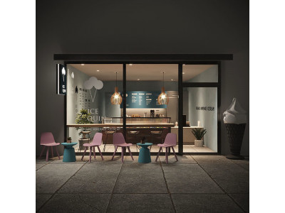 Interior Scene 03 - Ice Cream Shop  3D model
