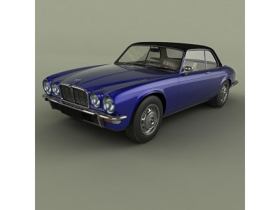 Jaguar XJ6C Coupe 3D model
