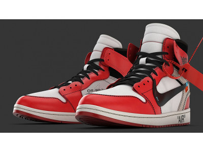 Jordan Off-White NIKE 3D model