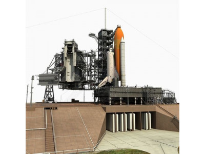 Kennedy Space Center Launch Complex 39-A 3D model
