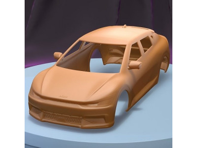 KIA EV6 GT 2022 PRINTABLE CAR BODY 3D print model