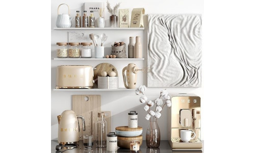 kitchen accessories 003 3D model