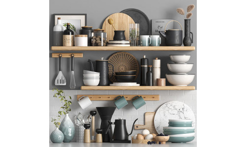 kitchen accessories 009 3D model