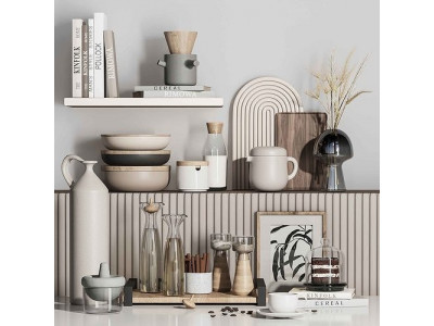 kitchen accessories046 3D model