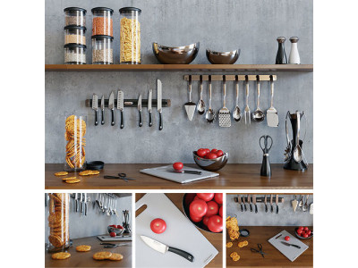 Kitchen Set 3D model