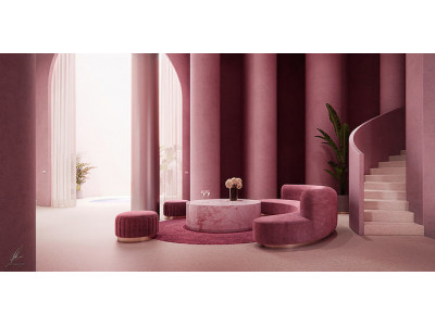 Kitsch Interior Loft 3D model