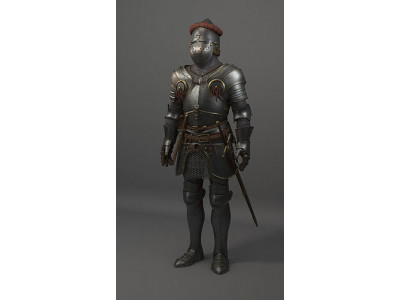 Knight 3D model