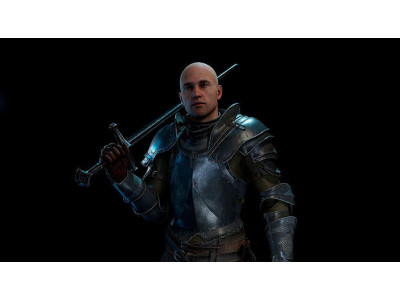 Knight Alex medieval Low-poly 3D model