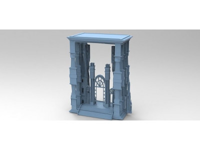 Labyrinth Maze towers 2 3D model