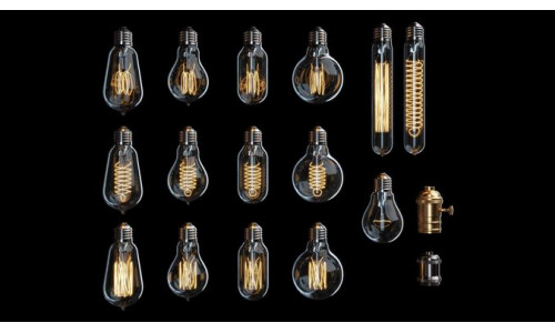 lamps pack 3D model