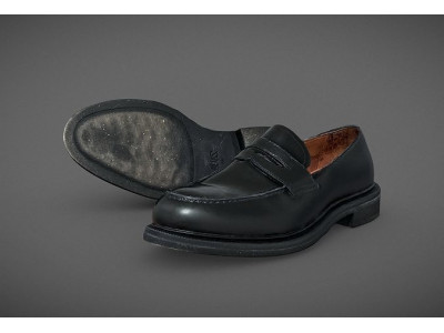 Leather Loafers Low-poly 3D model