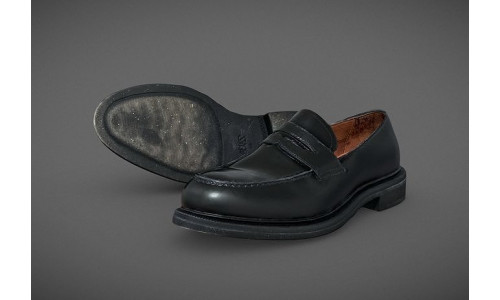 Leather Loafers Low-poly 3D model