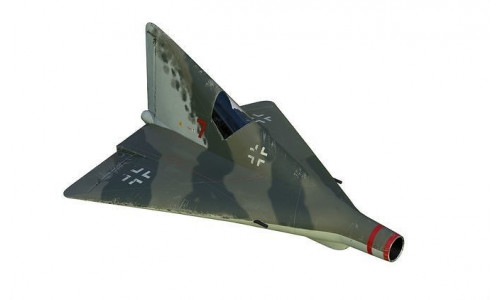 Lippisch P 13 Nazi coal plane 3D model