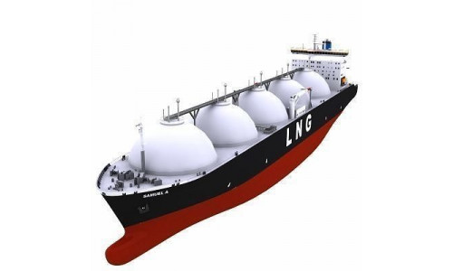 LNG Tanker - 01 - 3D model
